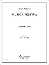 MUSICA FESTIVA CLARINET TRIO P.O.D. cover